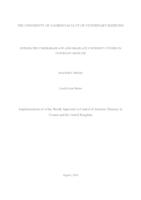 prikaz prve stranice dokumenta Implementation of a One Health approach to control of Zoonotic Diseases in Croatia and the United Kingdom 