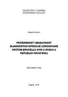 prikaz prve stranice dokumenta Proširenost i mogućnost dijagnostike infekcije uzrokovane vrstom Brucella ovis u ovaca u Republici Hrvatskoj